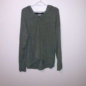 Maurice's Women's Sage Green Hoodie/Sweat shirt